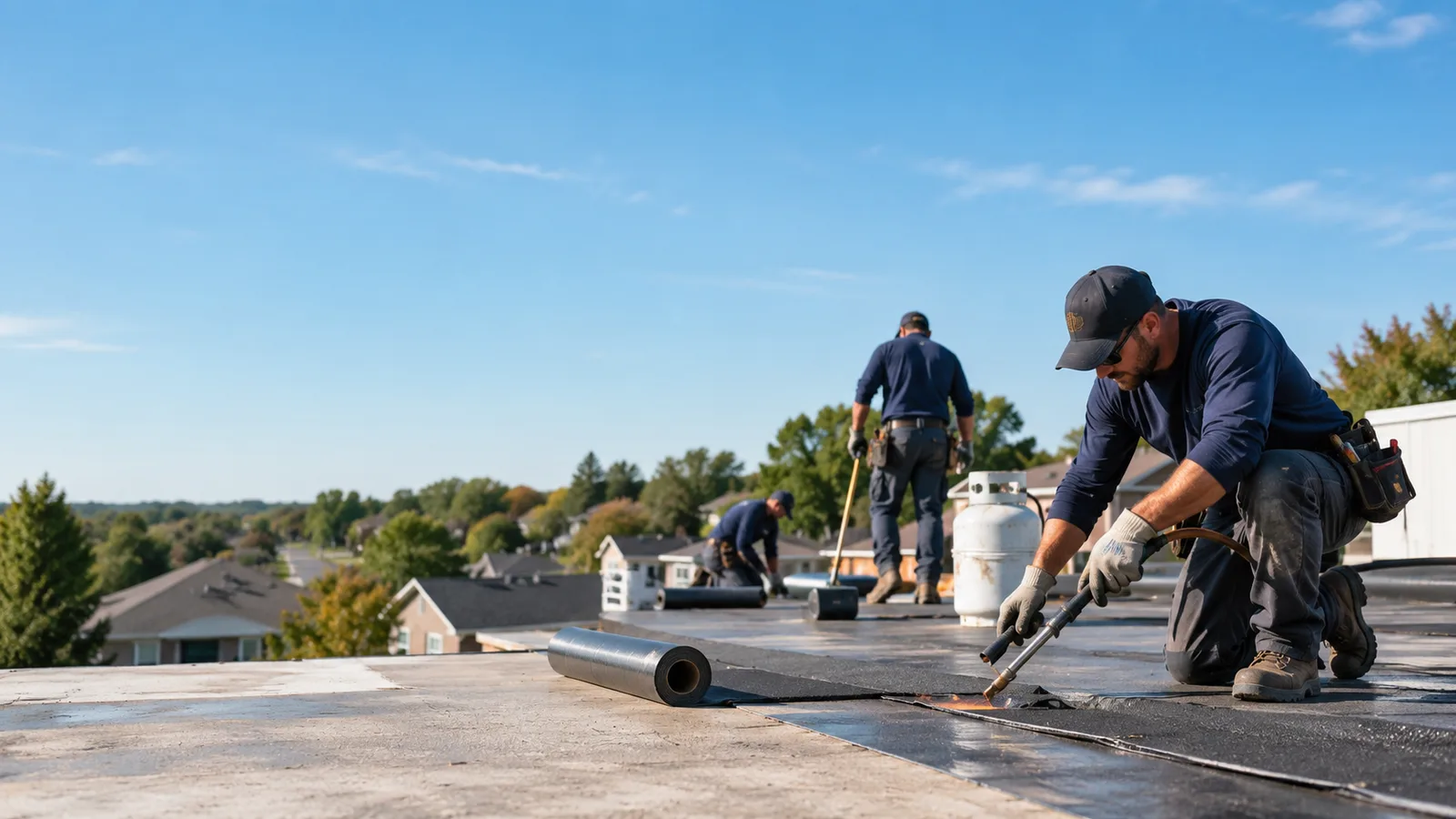 Flat Roof Leak Repair providers in Ford, KS